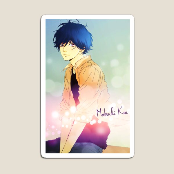 Ao Haru Ride - Futaba Yoshioka & Kou Mabuchi  Sticker for Sale by balvrz