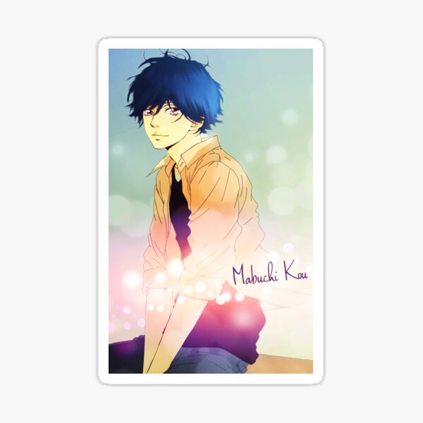 AO HARU RIDE Anime Sticker Kou Mabuchi Futaba Yoshioka Stickers