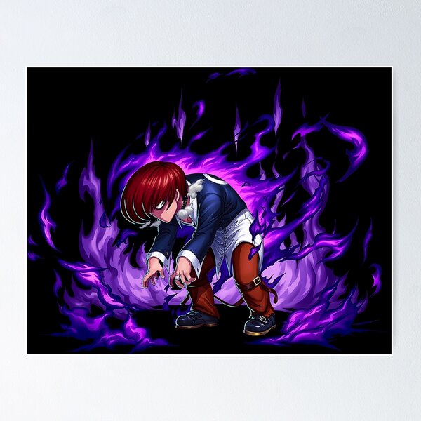 Iori Yagami Anime Manga The King of Fighters, Anime, purple