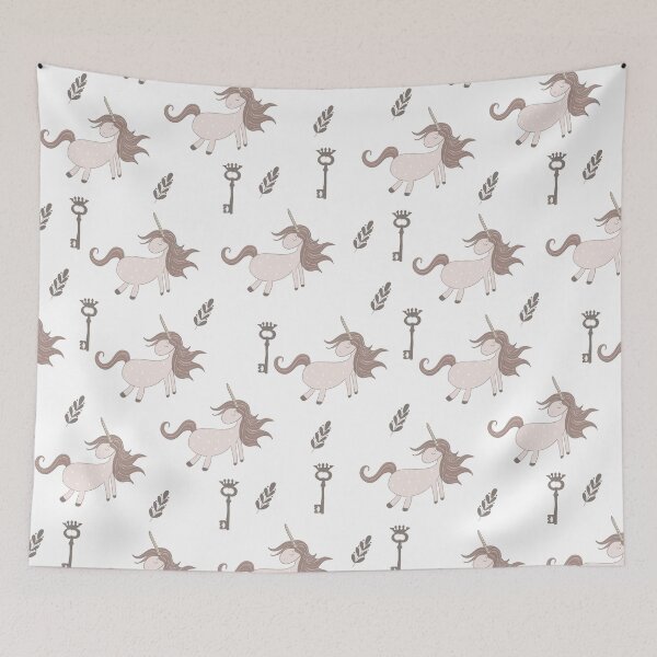 Item preview, Pink Unicorn Whimsical Nursery Decor, Baby Shower Gift, Girls Bedroom designed and sold by AB-DesignStudio.