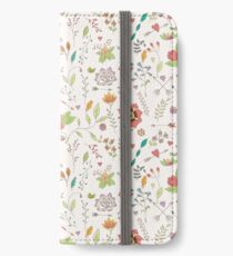 Flower pattern 01 iPhone Wallet/Case/Skin