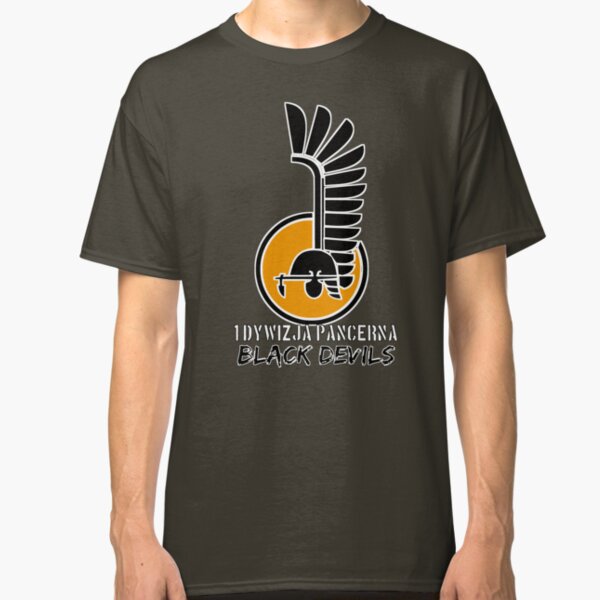 1st Armoured Division - 1 Dywizja Pancerna ' Black Devils' (Poland - Historical) Classic T-Shirt