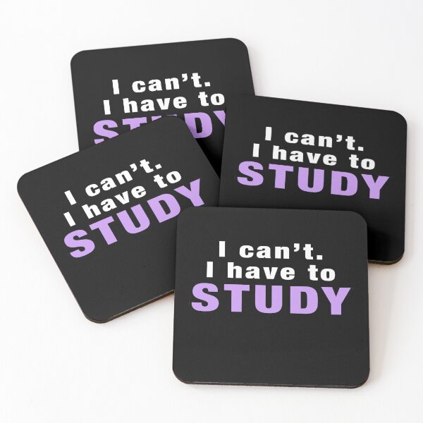 Item preview, I can't I have to study designed and sold by NadyaCC.