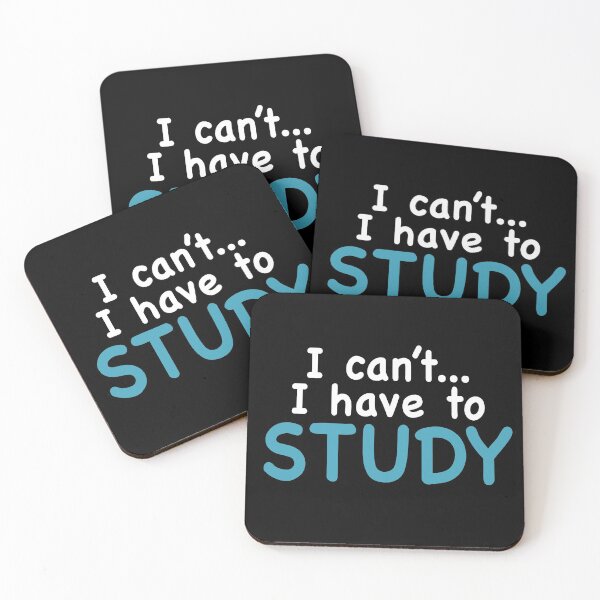 Item preview, I can't I have to study - Exam Study Motivation Design designed and sold by NadyaCC.