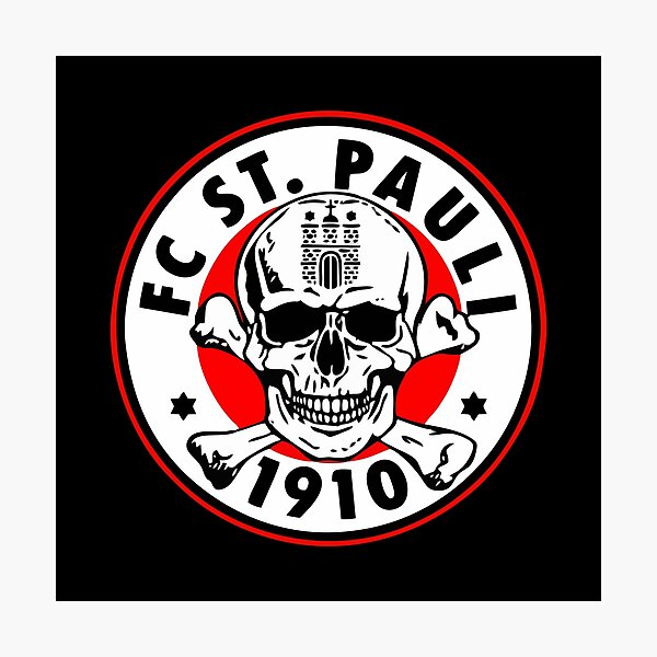 St Pauli Wall Art Redbubble