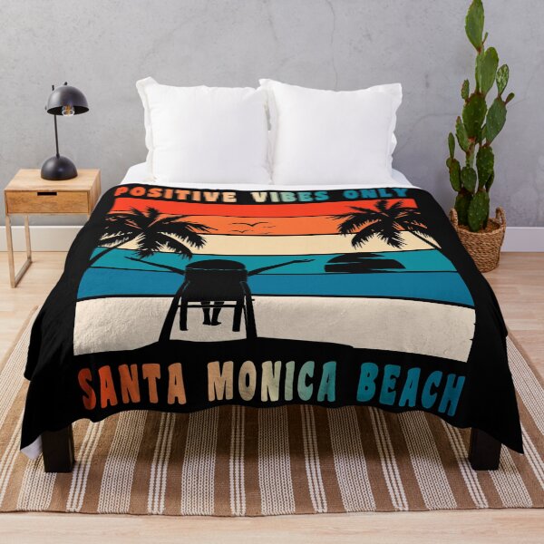 Item preview, Santa Monica Beach Positive Vibes Only designed and sold by SportsT-Shirts.