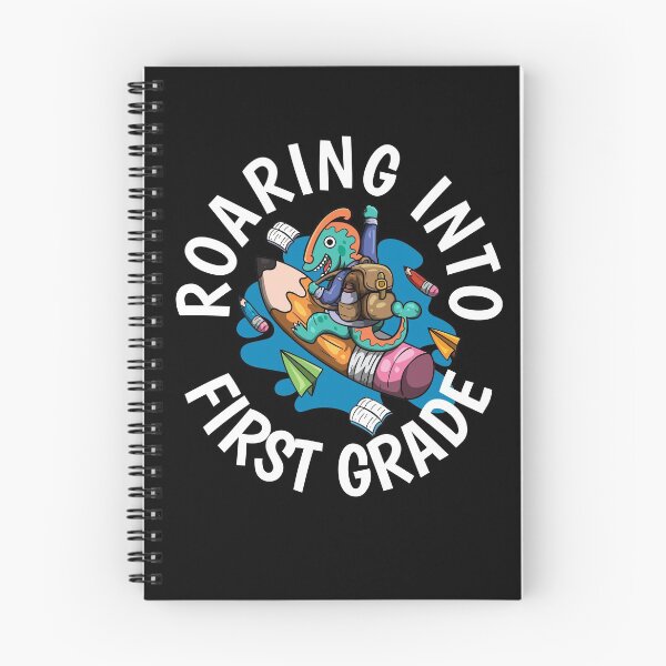 Item preview, Roaring into First Grade Dinosaur Back to School designed and sold by JapanBubble.