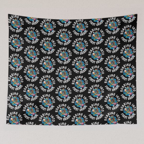 Item preview, Roaring into First Grade Dinosaur Back to School designed and sold by JapanBubble.