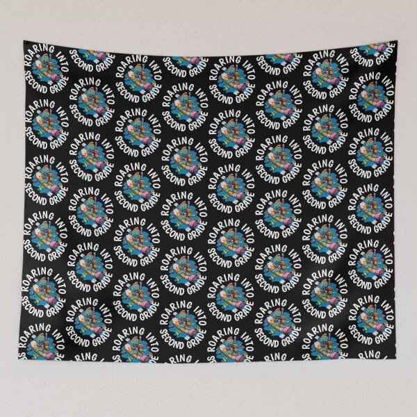 Item preview, Roaring into Second Grade Dinosaur Back to School designed and sold by JapanBubble.