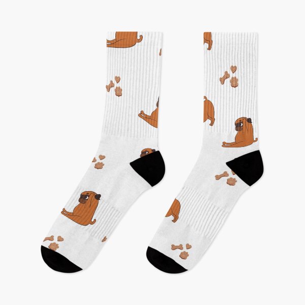 Item preview, Pug Dog doing Yoga Pose and Dog Food Tiles Design, Best for Dog Lovers, Owner and Mom designed and sold by joshrafg.