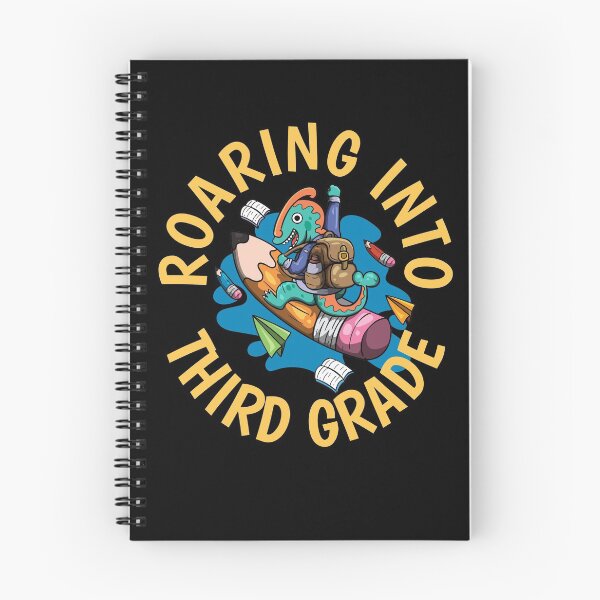 Item preview, Roaring into Third Grade Dinosaur Back to School designed and sold by JapanBubble.