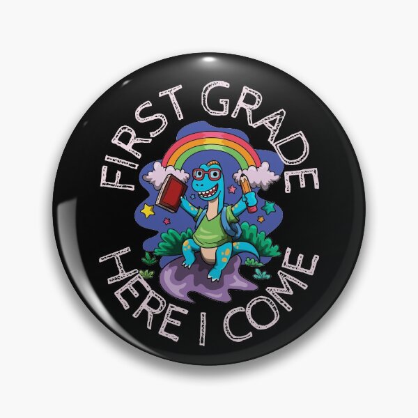 Item preview, First Grade Here I Come First Day Back to School designed and sold by JapanBubble.