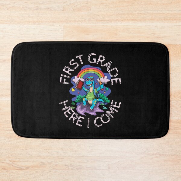 Item preview, First Grade Here I Come First Day Back to School designed and sold by JapanBubble.