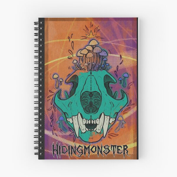 Item preview, Mushroom Catskull designed and sold by HidingMonster.