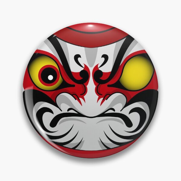 Item preview, daruma monk designed and sold by cat poe.