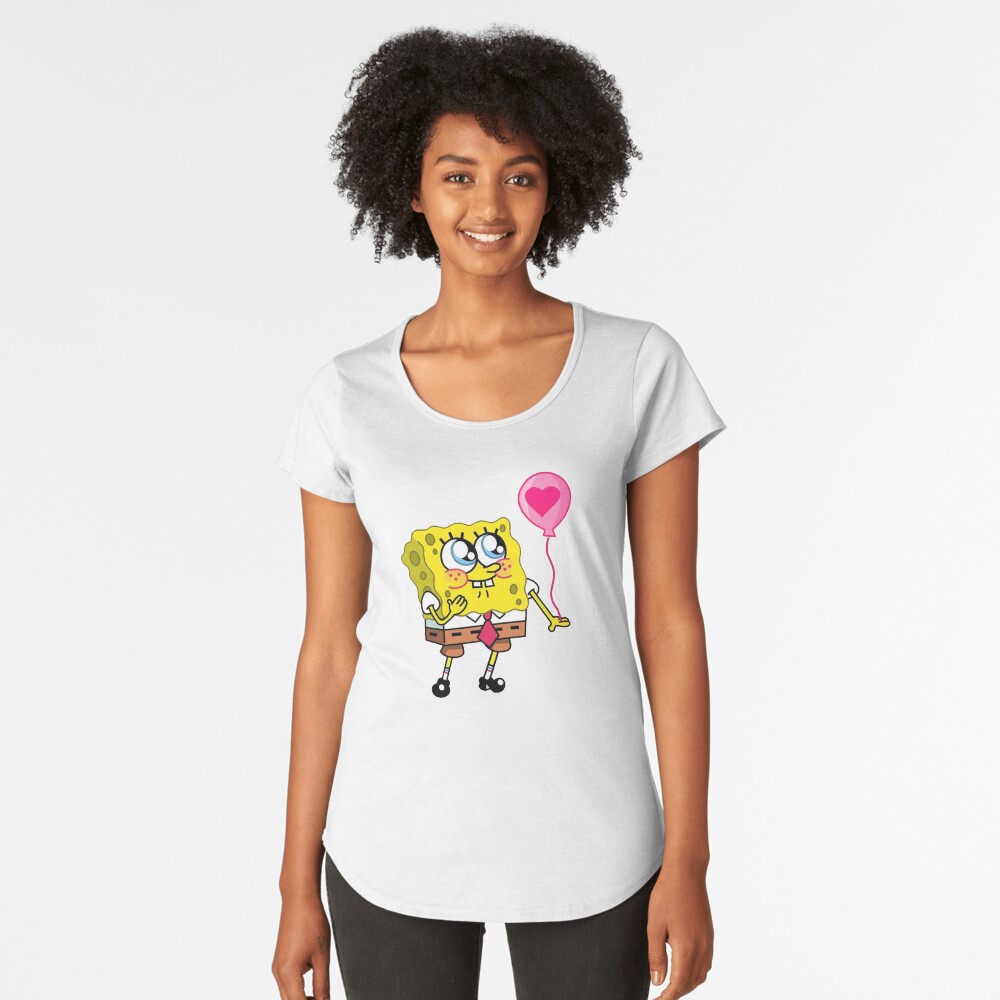 Vista previa del artículo con la obra «Camiseta premium de cuello ancho», diseñado y vendido por Middlestick.