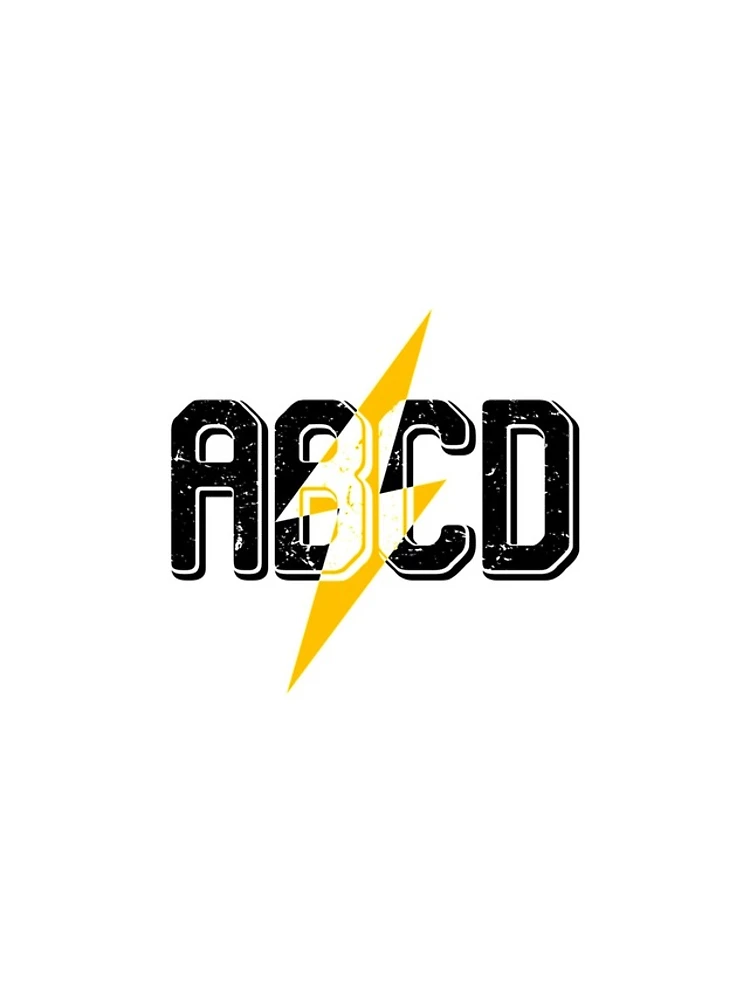 Thumbnail 4 of 4, iPhone Case, ABCD ROCK, ABCD ROCK T-Shirt, ABCD ROCK Sticker designed and sold by DukeSTaurus.