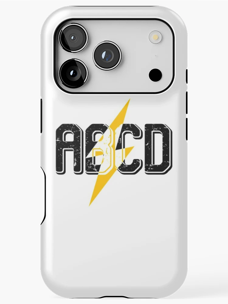 Thumbnail 1 of 4, iPhone Case, ABCD ROCK, ABCD ROCK T-Shirt, ABCD ROCK Sticker designed and sold by DukeSTaurus.