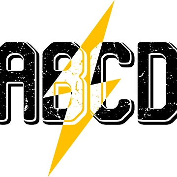 Artwork thumbnail, ABCD ROCK, ABCD ROCK T-Shirt, ABCD ROCK Sticker by DukeSTaurus