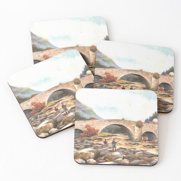 Item preview, Vintage Illustration of Invercauld Bridge, River Dee designed and sold by yourscotland.