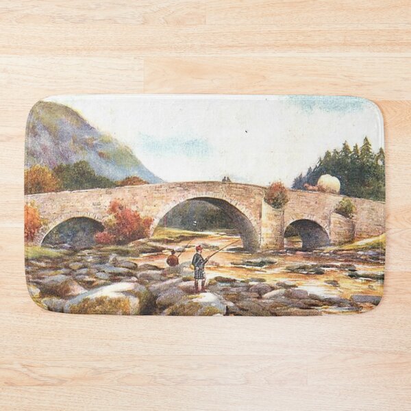 Item preview, Vintage Illustration of Invercauld Bridge, River Dee designed and sold by yourscotland.
