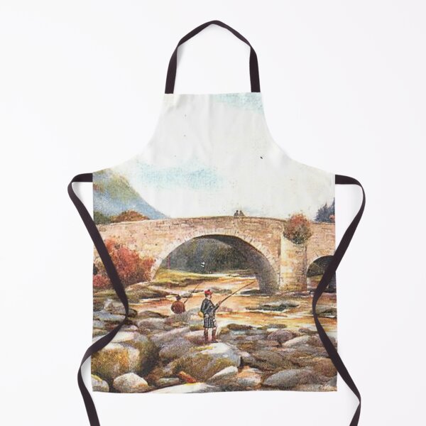 Item preview, Vintage Illustration of Invercauld Bridge, River Dee designed and sold by yourscotland.
