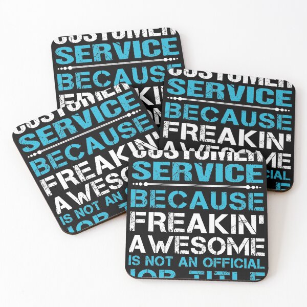 Item preview, Customer Service T Shirt - Freaking Awesome Gift Item Tee designed and sold by merystowe1.