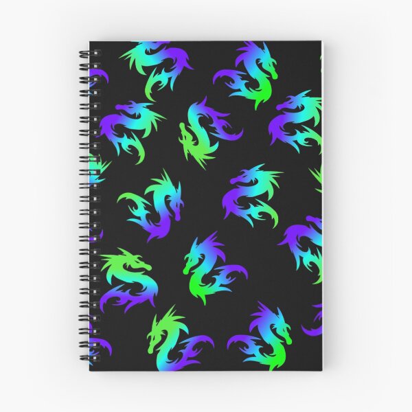 Item preview, COLORFUL WHIMSICAL BLUE GREEN CHINESE DRAGON ABSTRACT PATTERN designed and sold by samArtline.