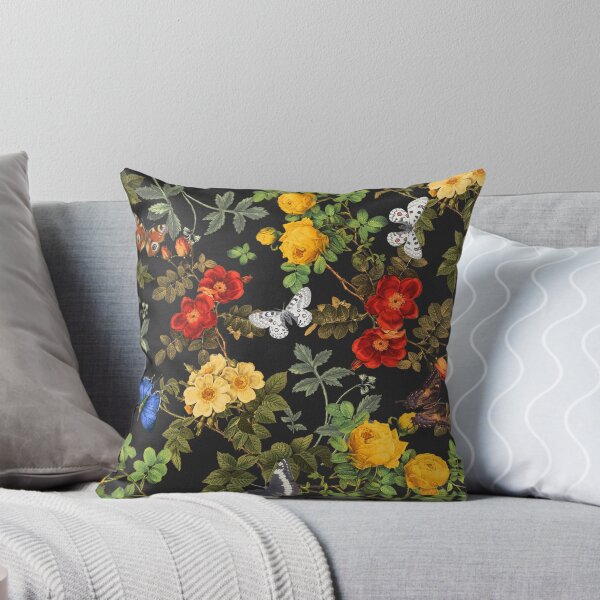 Item preview, butterflies and flower pattern designed and sold by LUUL.