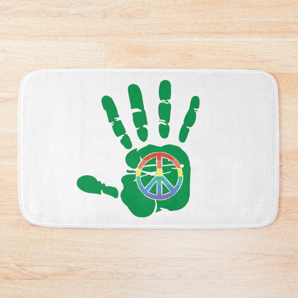 Item preview, Printed Hand Peace Sign designed and sold by RBDESIGN SHOP.
