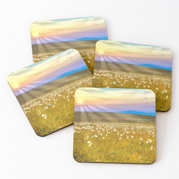 Item preview, Cotton Grass Sunset designed and sold by Alisonchambers2.