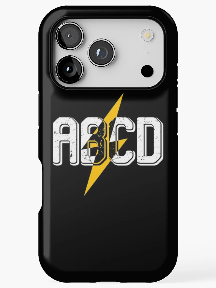 Thumbnail 1 of 4, iPhone Case, ABCD ROCK, ABCD ROCK T-Shirt, ABCD ROCK Sticker designed and sold by DukeSTaurus.