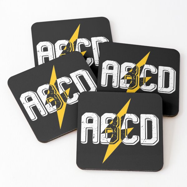 Item preview, ABCD ROCK, ABCD ROCK T-Shirt, ABCD ROCK Sticker designed and sold by DukeSTaurus.