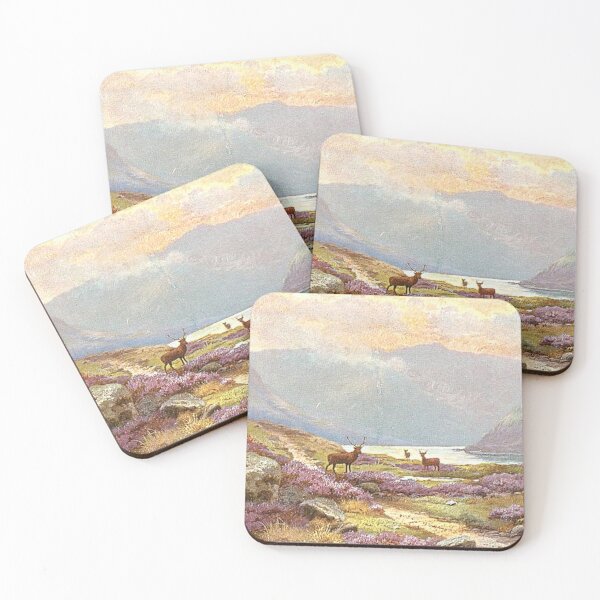 Item preview, Vintage Illustration of Loch Muick, Aberdeenshire designed and sold by yourscotland.