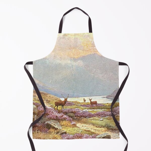 Item preview, Vintage Illustration of Loch Muick, Aberdeenshire designed and sold by yourscotland.