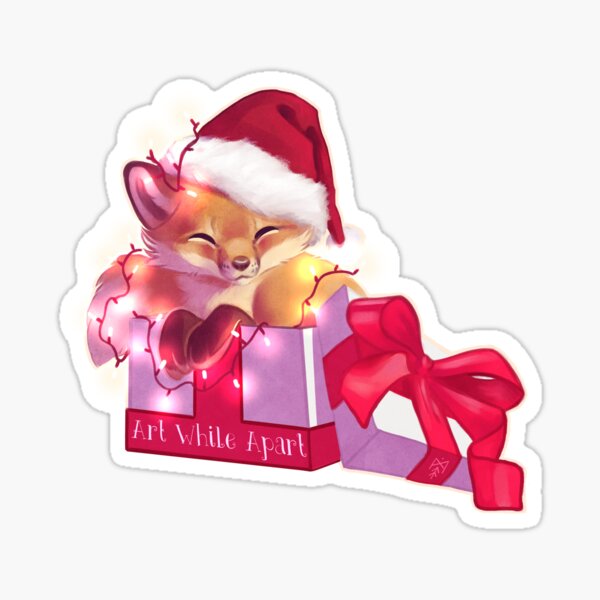 Merry Little Christmas by Martith Sticker