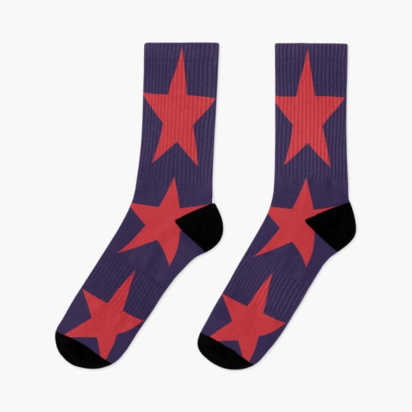 Item preview, LARGE RED and NAVY BLUE STARS  designed and sold by RachelMacht.