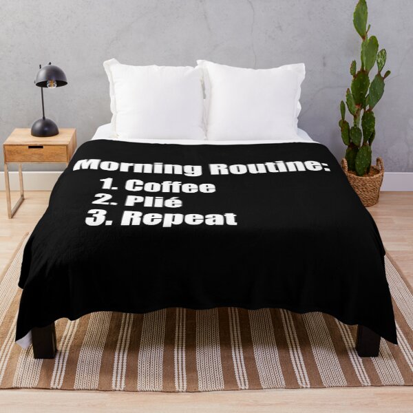 Item preview, Ballet Morning Routine with Coffee designed and sold by NadyaCC.