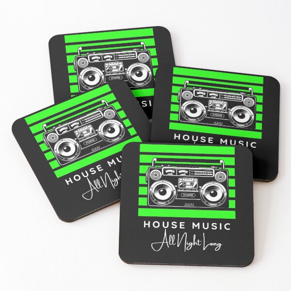 Item preview, House Music All Night Long designed and sold by Six Deers.
