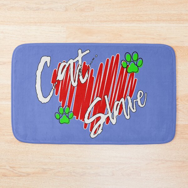 Item preview,  cat slave with red heart designed and sold by plastic2021.