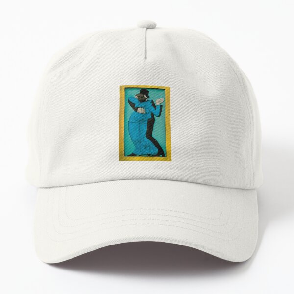 The vintage steely art style Dad Hat