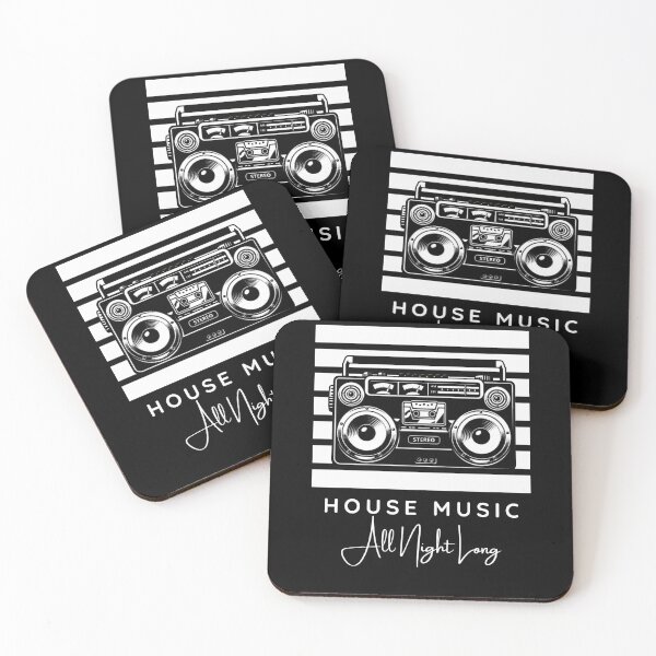 Item preview, House Music All Night Long designed and sold by Six Deers.