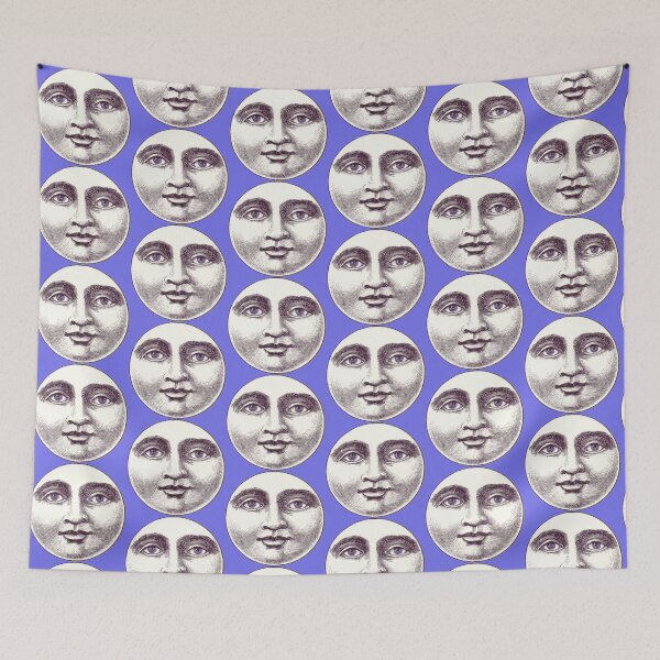 Item preview, Moon With Indigo Eyes designed and sold by CoupleCrafters.