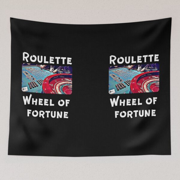 Aperçu de l'œuvre Roulette Wheel Of Fortune Casino créée et vendue par MojaveTradePost.