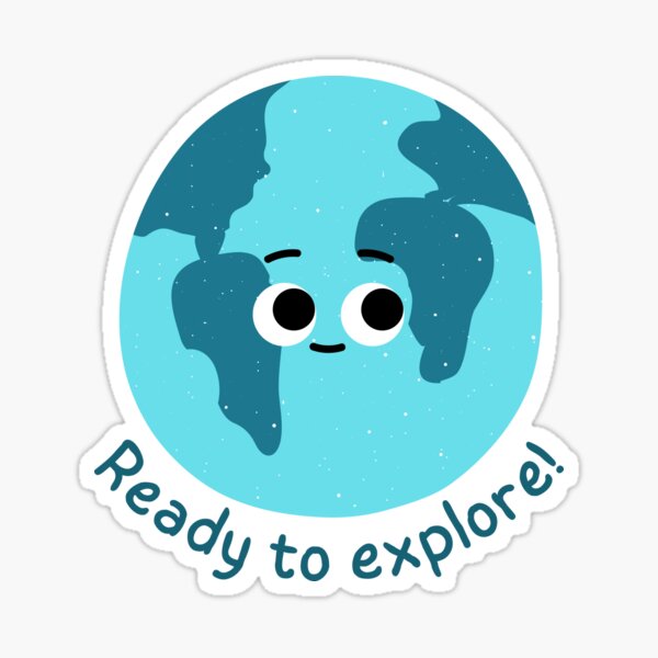 Item preview, Ready to Explore the World designed and sold by Honest-Explorer.