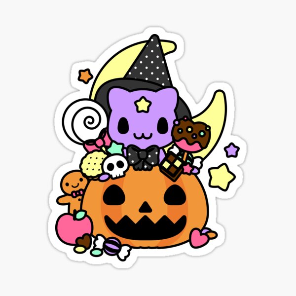 Trick Or Treat Halloween Sticker for iOS & Android