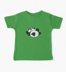 Tumbling Panda Bear Baby Tee