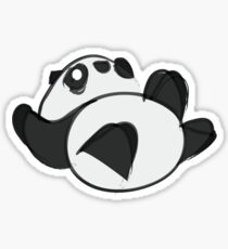 Tumbling Panda Bear Sticker