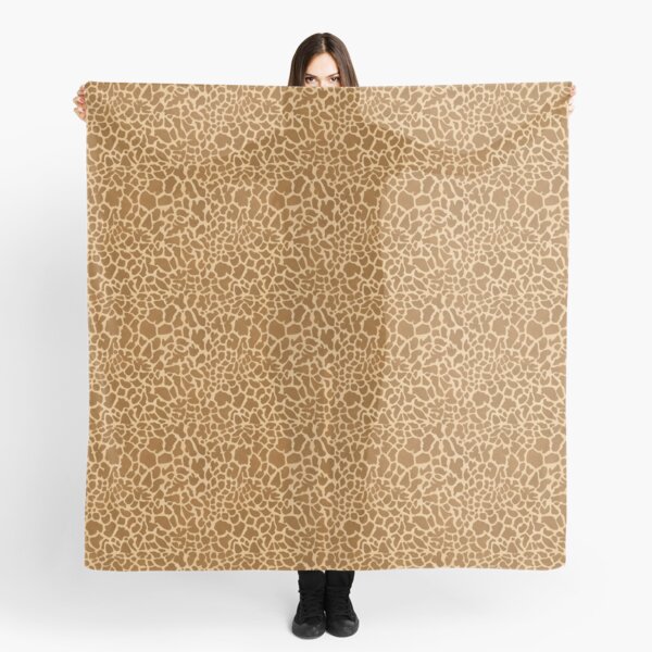 Giraffe Pattern Scarf