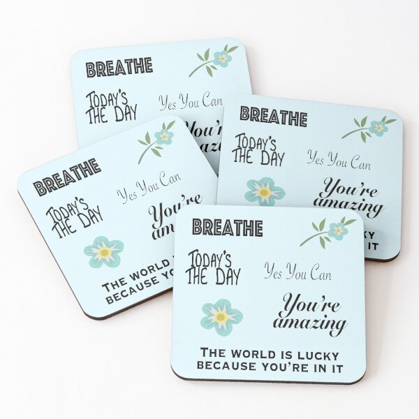 Item preview, Positive Mantras and Flowers designed and sold by NadyaCC.